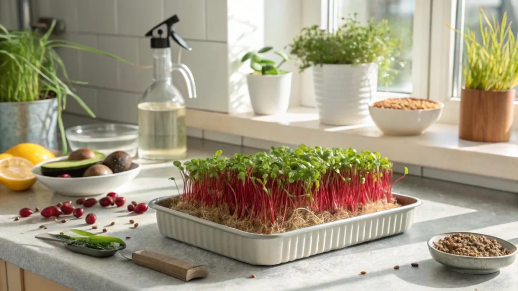 How to Grow Quinoa Microgreens at Home: Nutrition, Health Benefits & Easy Recipes