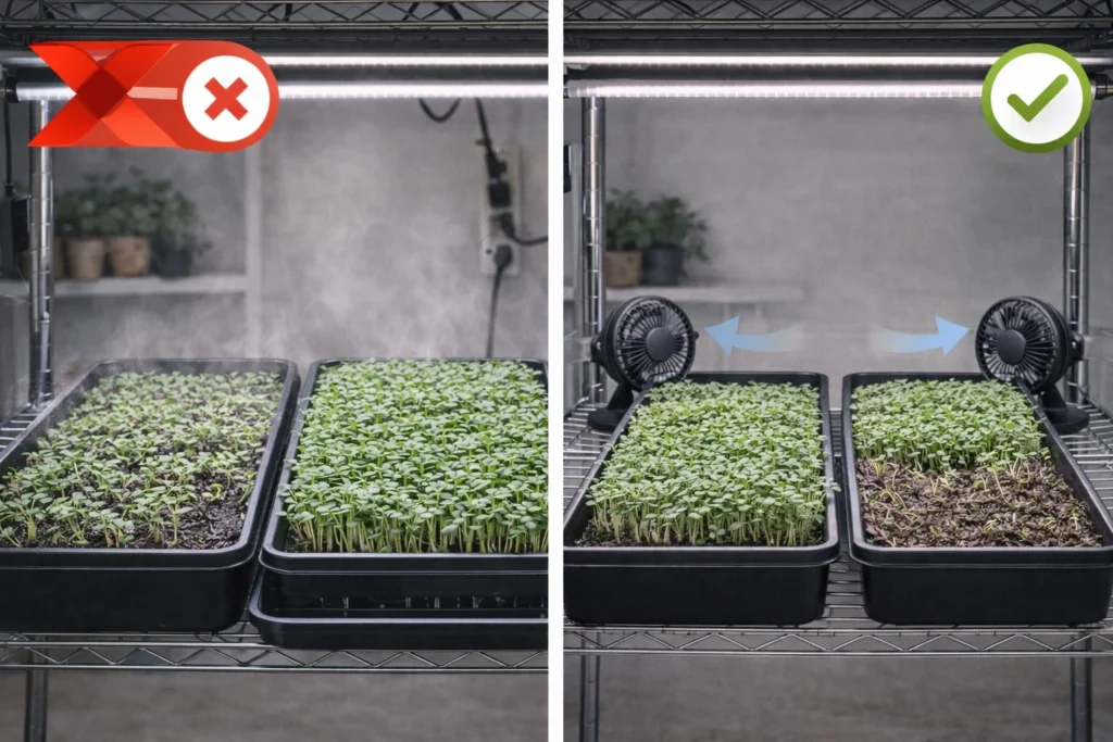 Lack of Air Circulation