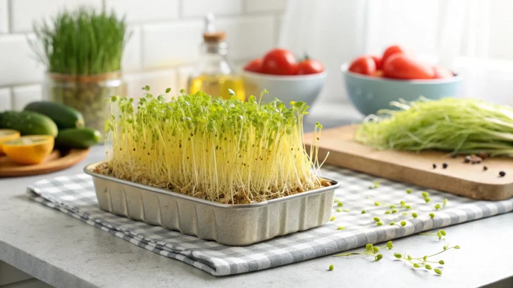 How to Grow Popcorn Microgreens at Home: Benefits, Tips, and Easy Recipes