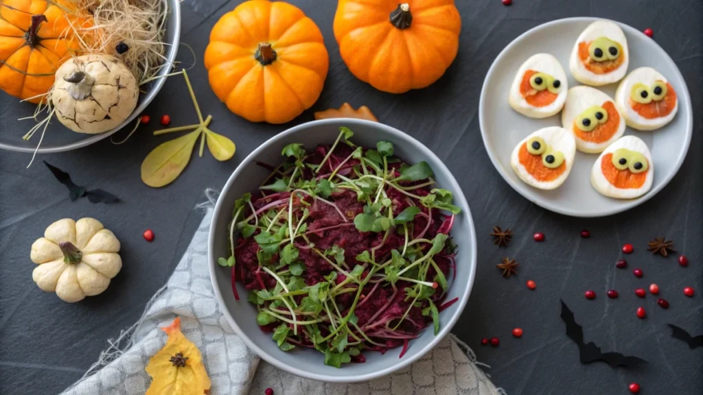Microgreens Halloween Recipes