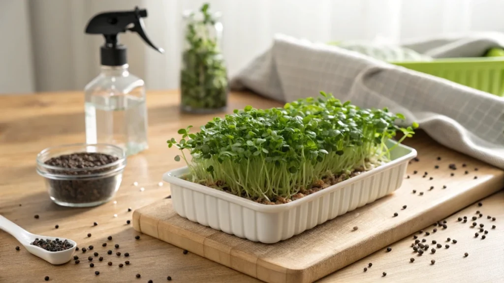 How to Grow Sesame Seed Microgreens: Benefits & Delicious Recipes