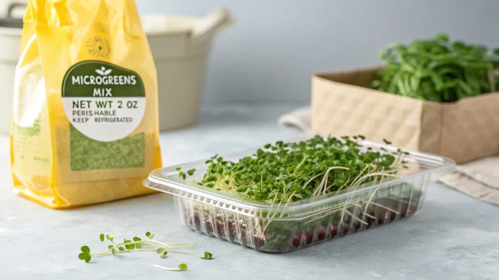 Microgreens Packaging Ideas