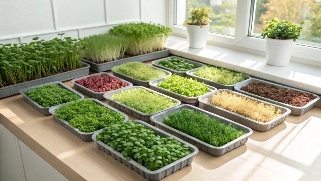 Best Microgreens to Grow for Profit in 2026 | High-Yield Varieties